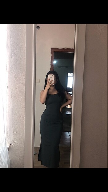 Twist Midi elbise