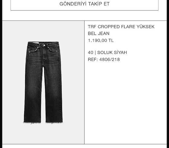 Zara Zara jean