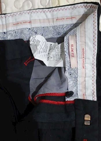 Diğer Erkek Siyah Regular Fit Ofis Pantolonu