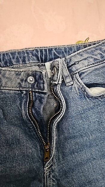 6 Yaş Beden mavi Renk Kot pantolon