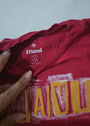 Kız Çocuk Kırmızı Uzun Kollu Tişört - Görsel 3