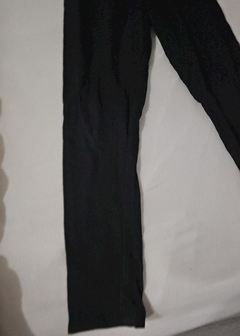 Kız Çocuk Siyah Dar Kesim Tayt - Görsel 2