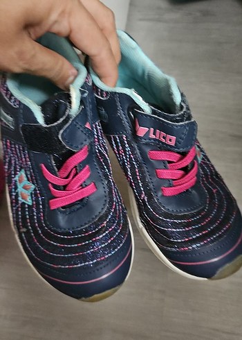 Kız Çocuk Çok Renkli Nakışlı Spor Ayakkabı - Görsel 3