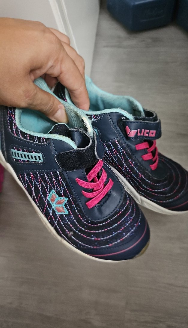 Kız Çocuk Çok Renkli Nakışlı Spor Ayakkabı - Görsel 4