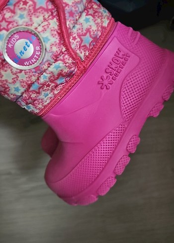 Kız Çocuk Pembe Bağcıksız Lastikli Bot - Görsel 4