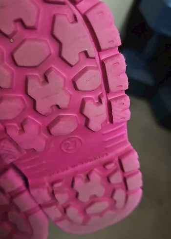 Kız Çocuk Pembe Bağcıksız Lastikli Bot - Görsel 5