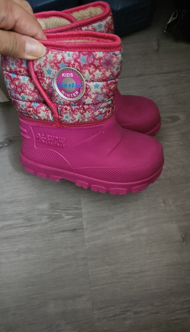 Kız Çocuk Pembe Bağcıksız Lastikli Bot - Görsel 2