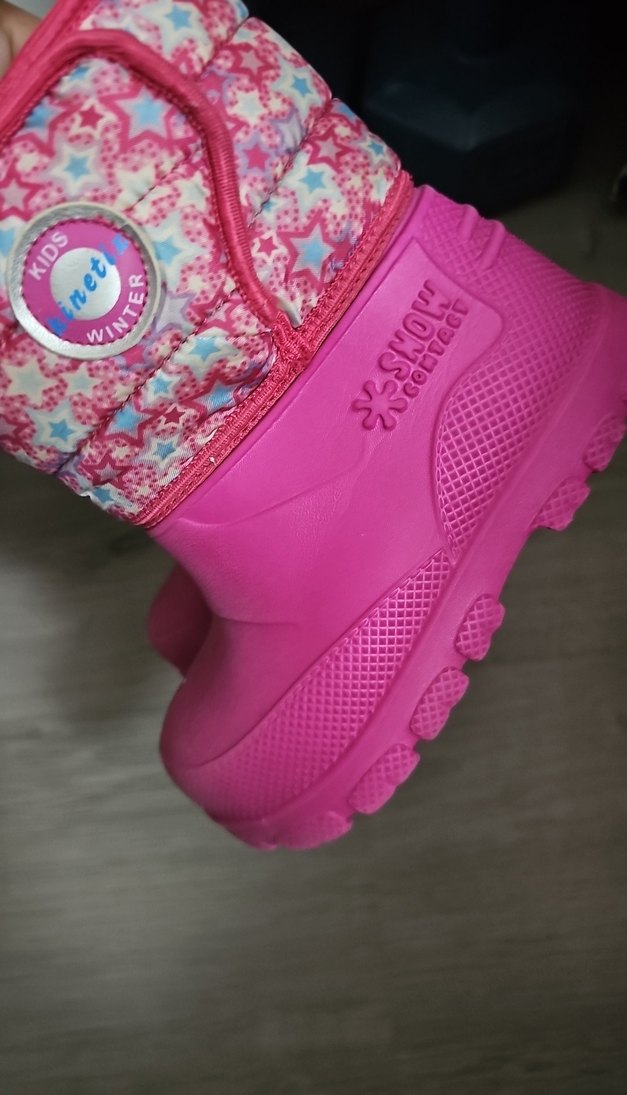 Kız Çocuk Pembe Bağcıksız Lastikli Bot - Görsel 4