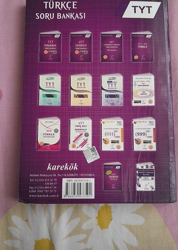TYT Türkçe Soru Bankası - Karekök Yayınları - Görsel 2