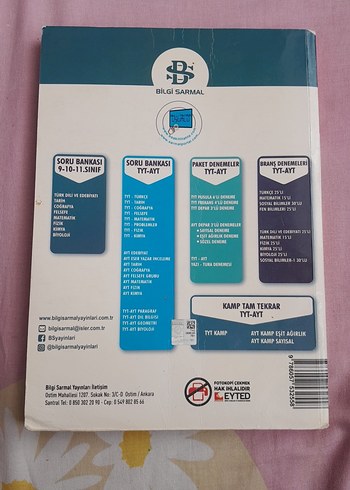 Kimya Soru Bankası AYT 2. Oturum - Görsel 2