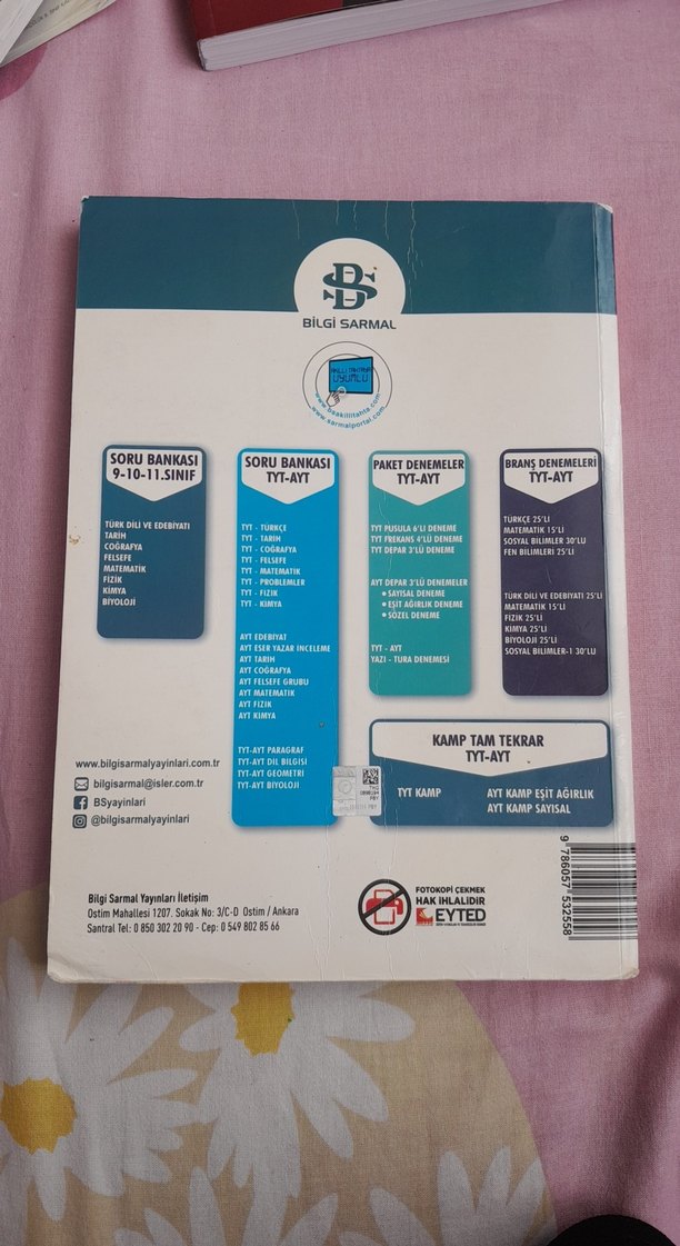 Kimya Soru Bankası AYT 2. Oturum - Görsel 2