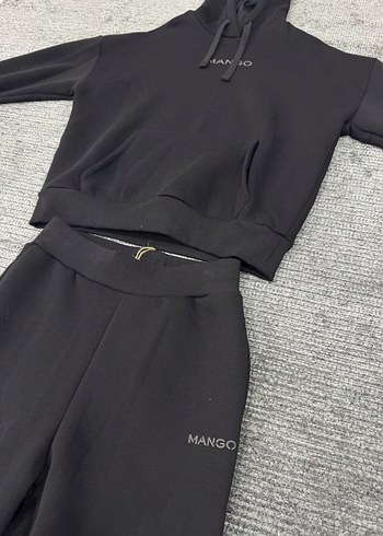 Siyah Kadın Oversize Eşofman Takımı - Görsel 3