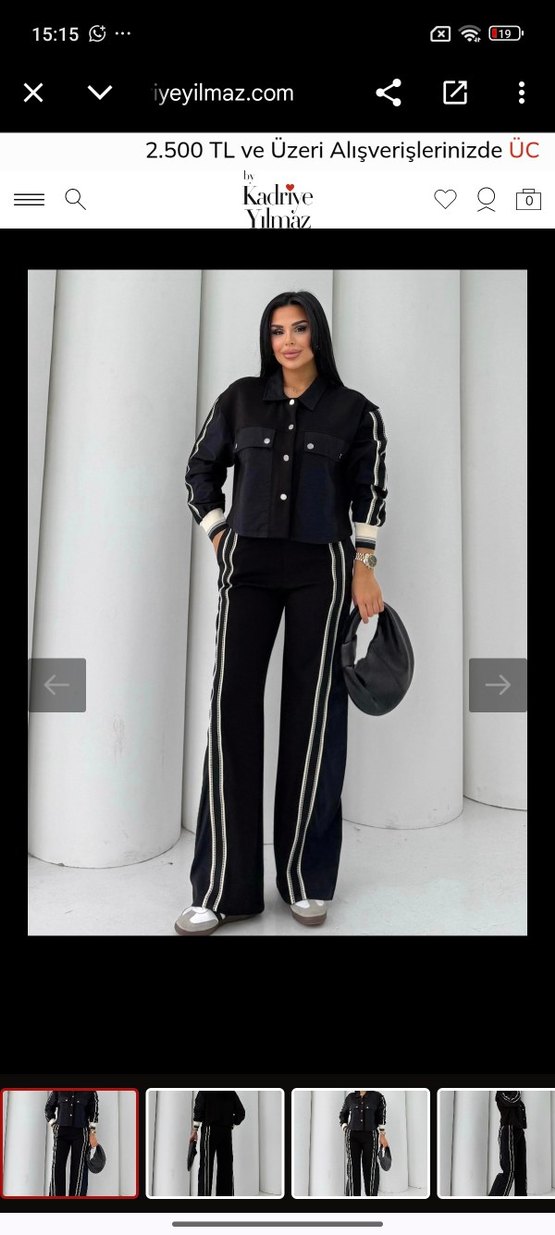 Siyah Zebra Desenli Kadın Bomber Ceket - Görsel 3