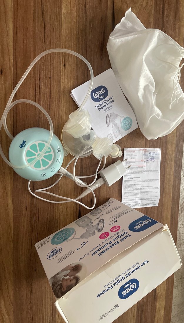 Tekli Elektrikli Göğüs Pompası - Mavi - Görsel 5