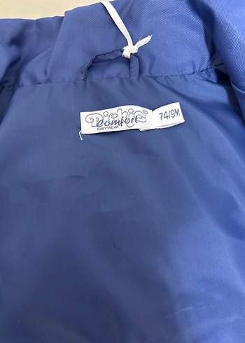 Erkek Çocuk Mavi Fermuarlı Ceket - Görsel 4