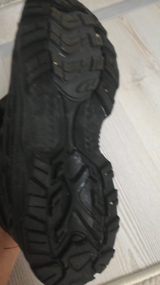 Siyah Bağcıklı Erkek Kauçuk Botlar - Görsel 4