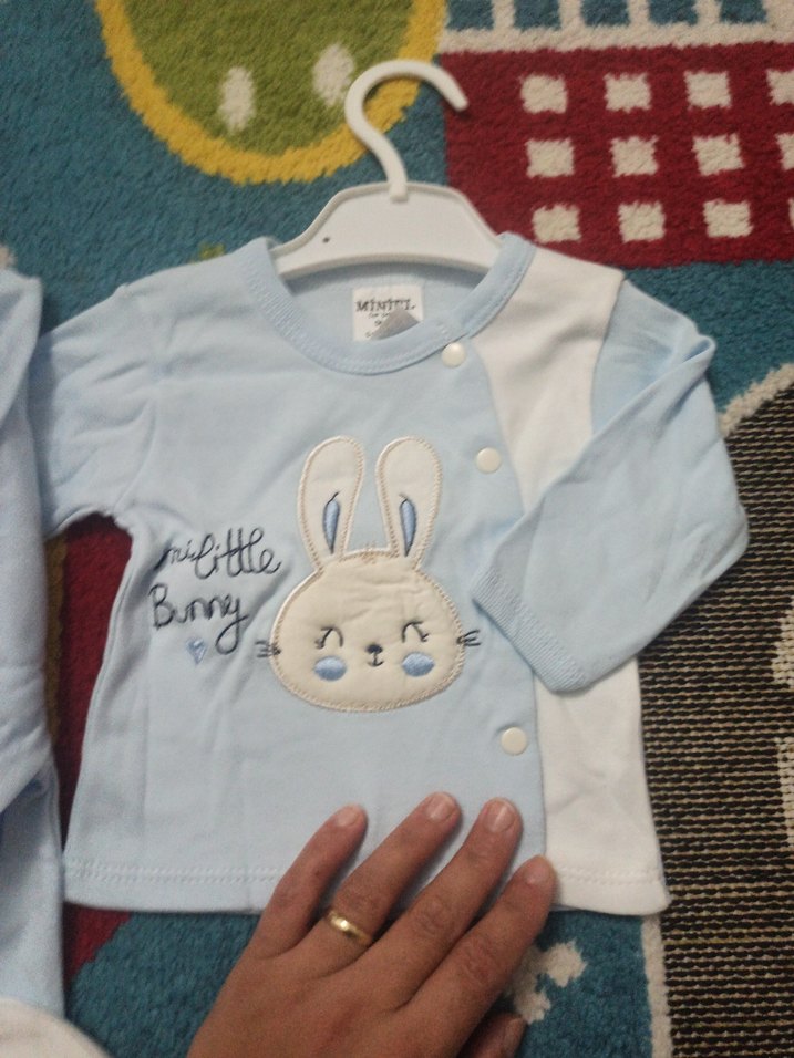 bebek hastane çıkış seti - Görsel 5