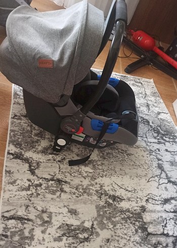 Glow Travel Sistem Bebek Arabası Açık Gri - Görsel 2