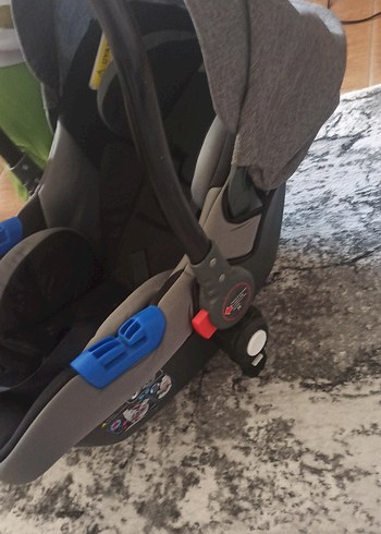 Glow Travel Sistem Bebek Arabası Açık Gri - Görsel 4