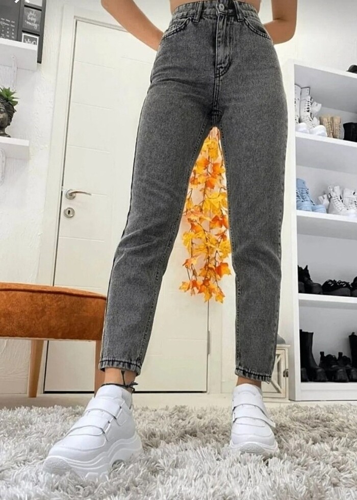 Mavi kot pantolon  - Görsel 2