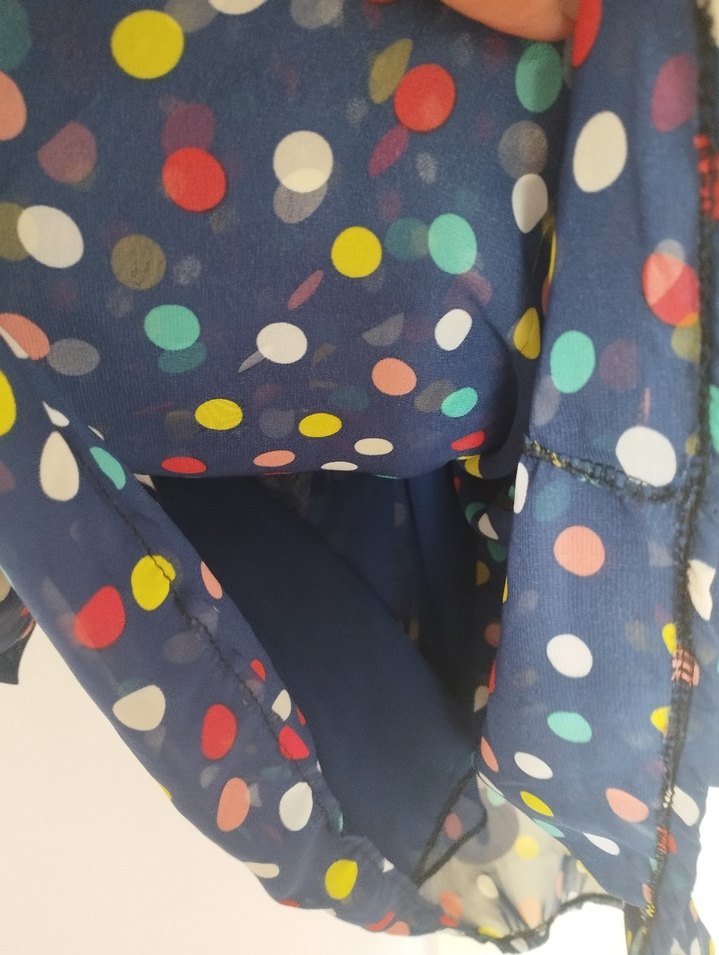 Bohem Çok Renkli Desenli Hamile Tuniği - Görsel 4