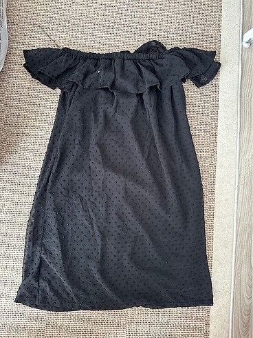s Beden Mini siyah elbise