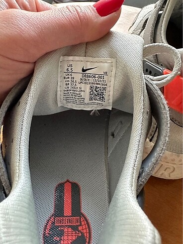 39 Beden gri Renk Nike Air Huareche