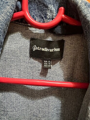 s Beden mavi Renk Stradivarius oversize kot ceket