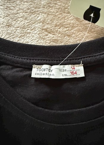 Siyah Baskılı Erkek Mini Tişört - Görsel 5