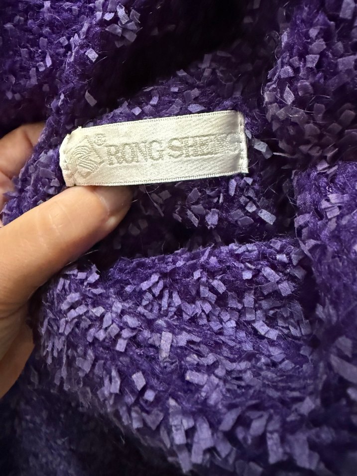 Mor Balıkçı Yaka Triko Kadın Kazak - Görsel 4