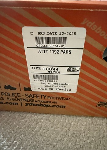 Siyah Deri Erkek Bot - Görsel 3