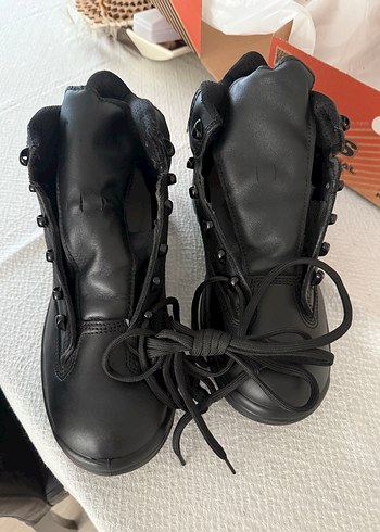 Siyah Deri Erkek Bot - Görsel 4