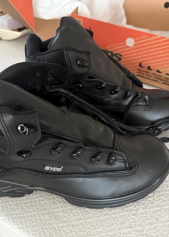 Siyah Deri Erkek Bot - Görsel 5