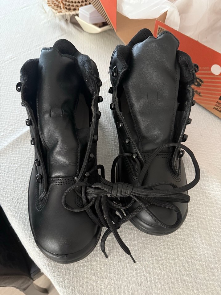 Siyah Deri Erkek Bot - Görsel 4