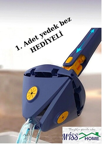 Üçgen Akıllı mop