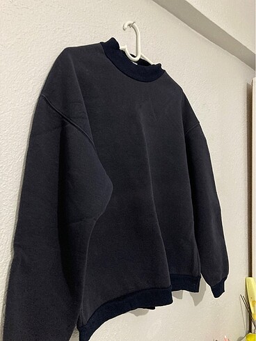 Addax balikci yaka lacivert sweat