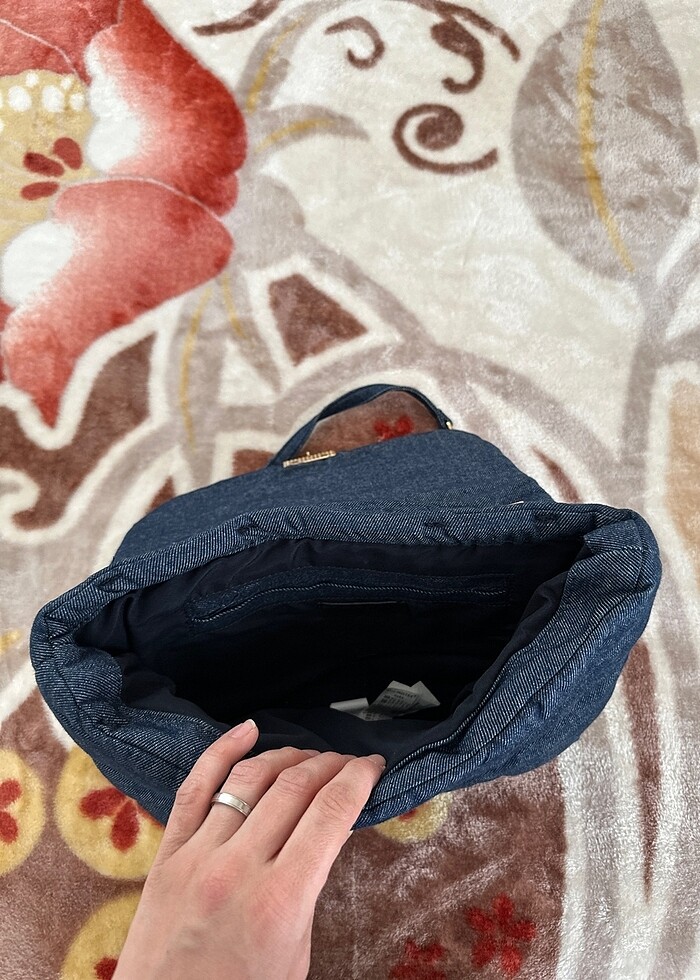 Kadın denim çanta - Görsel 2