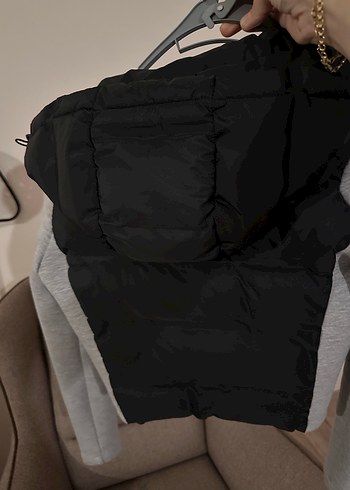 Gri Fermuarlı Kadın Ceket - Görsel 4