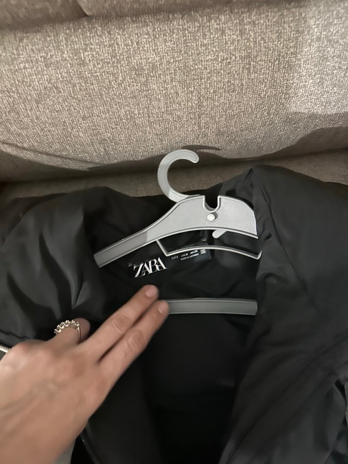 Gri Fermuarlı Kadın Ceket - Görsel 2