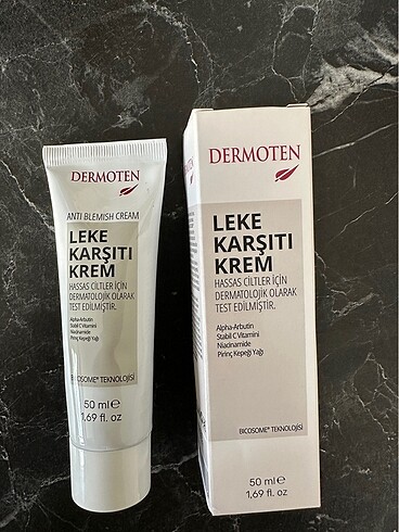 Leke karşıtı krem