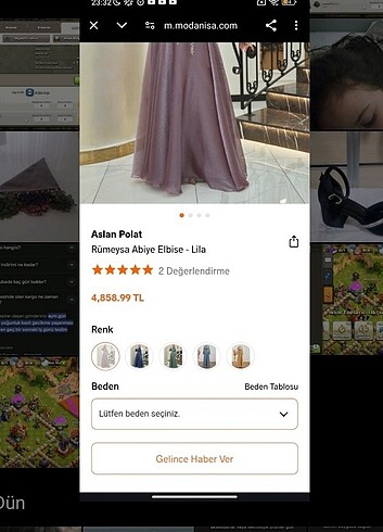 Uzun Elbise Abiye simli - Görsel 5