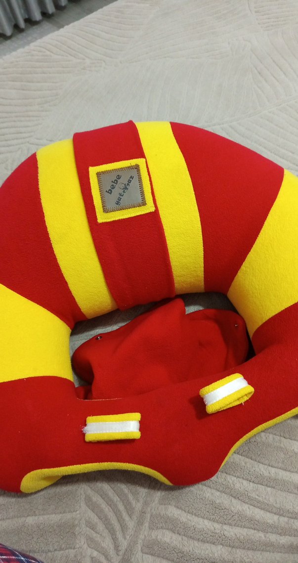 Çocuklar için renkli oturma minderi - Görsel 2