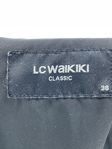 38 Beden siyah Renk LC Waikiki Trenchcoat %70 İndirimli.