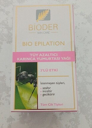 Bioder Tüy Azaltıcı Karınca Yumurtası Yağı 30 ml