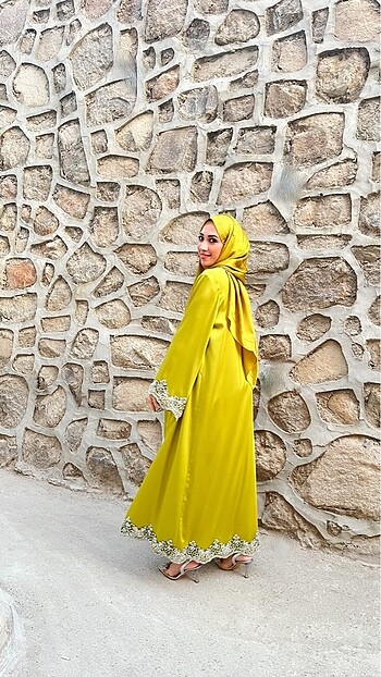 m Beden Abaya takım