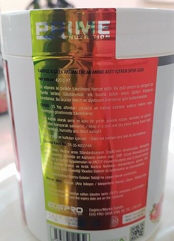 Beden Prime BCAA