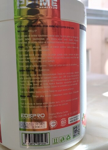 Beden Renk Prime BCAA
