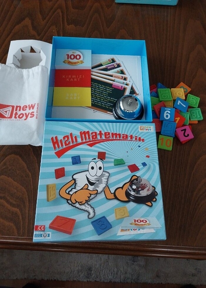 Hızlı Matematik kutu oyunu  - Görsel 5