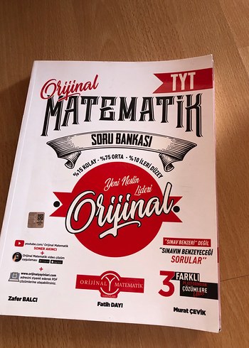 TYT Orijinal Matematik Soru Bankası
