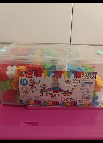 Akar 250 Parça Creative Blocks
